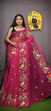 Kota Saree with Embroidery Work