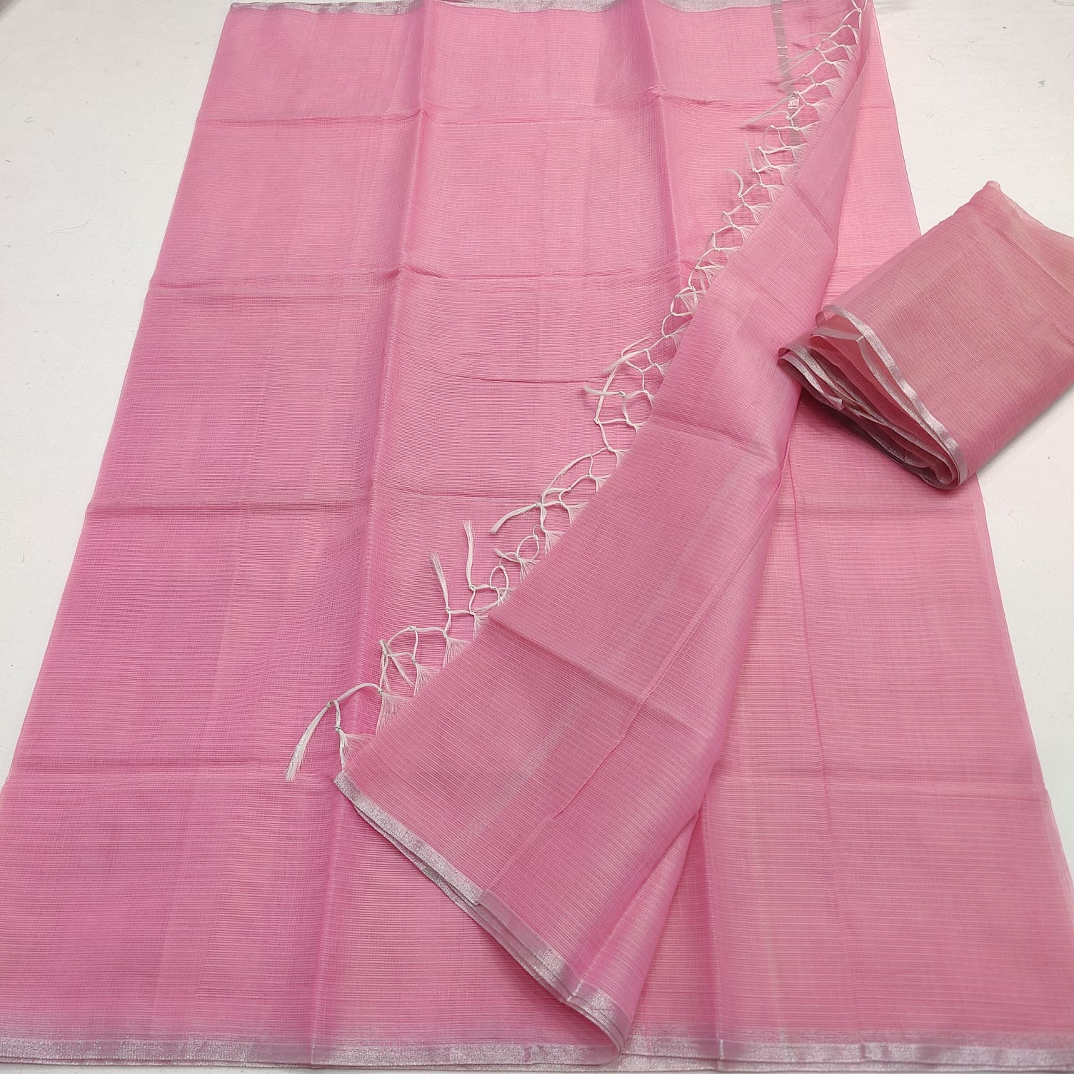 Kota Doria Plain Saree