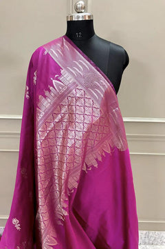 Double Katan Soft Silk Saree