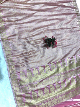 Brocade Mashru Katan Silk Saree