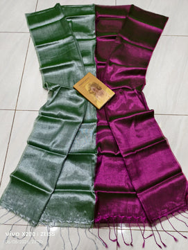 Tissue Cotton Saree