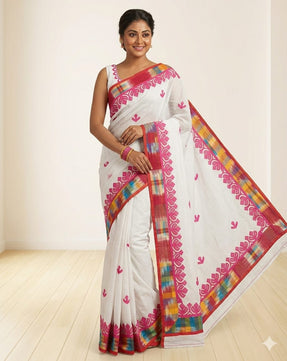 Kota Resham Applique Saree