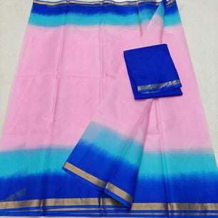 Kota Doria Pure Silk Saree
