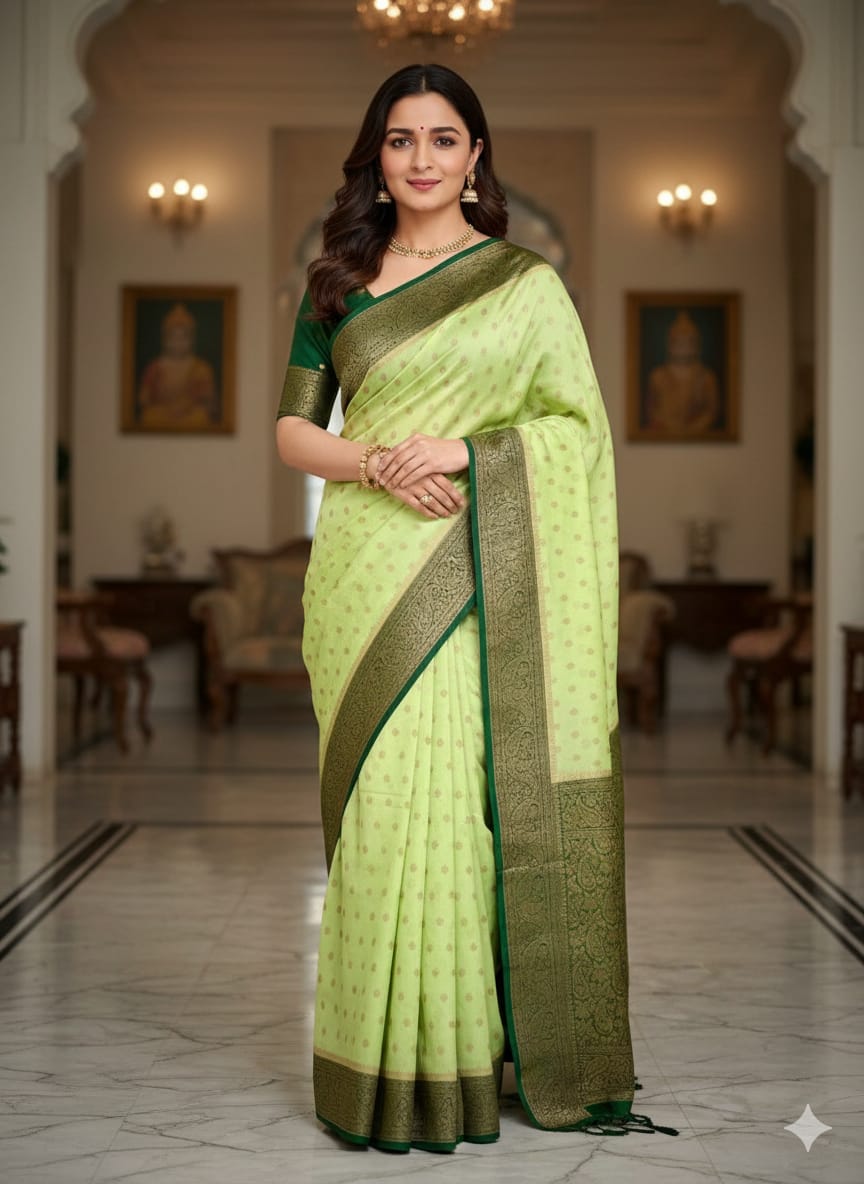 Banarasi Warm Soft Silk Saree