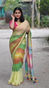 Mulmul Cotton Saree