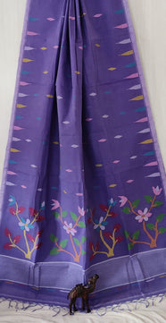 Pure Cotton Jamdani Saree