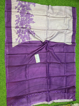 Pure Tussar Silk Saree