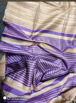 Tussar Ghicha Silk Saree