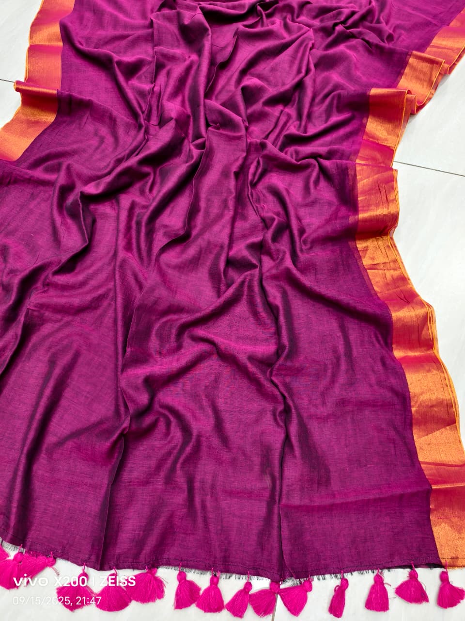 Mahapar Mulmul Cotton Saree