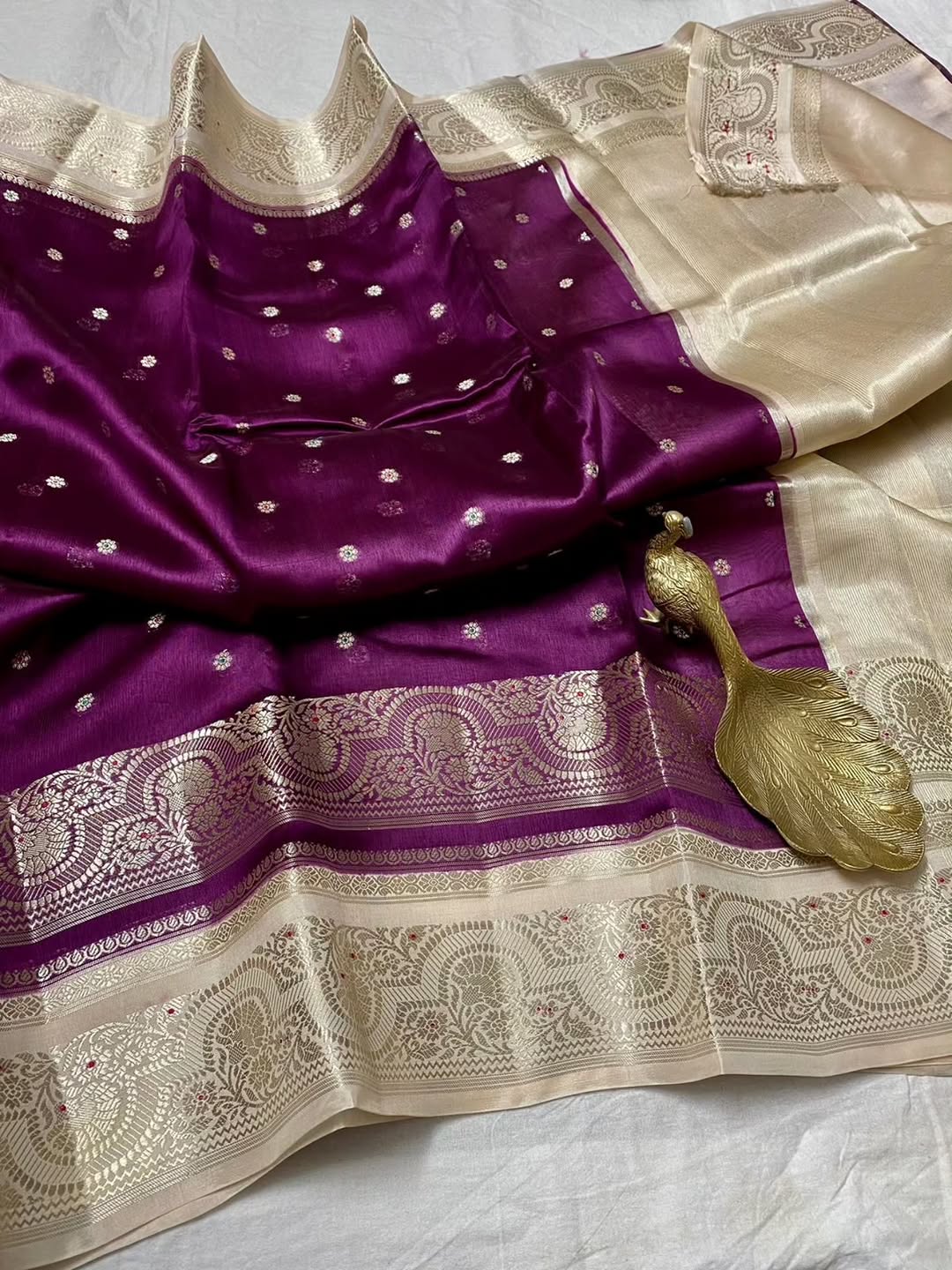 Banarasi Premium Dupion Katan Saree