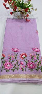 Kota Doria Silk Saree