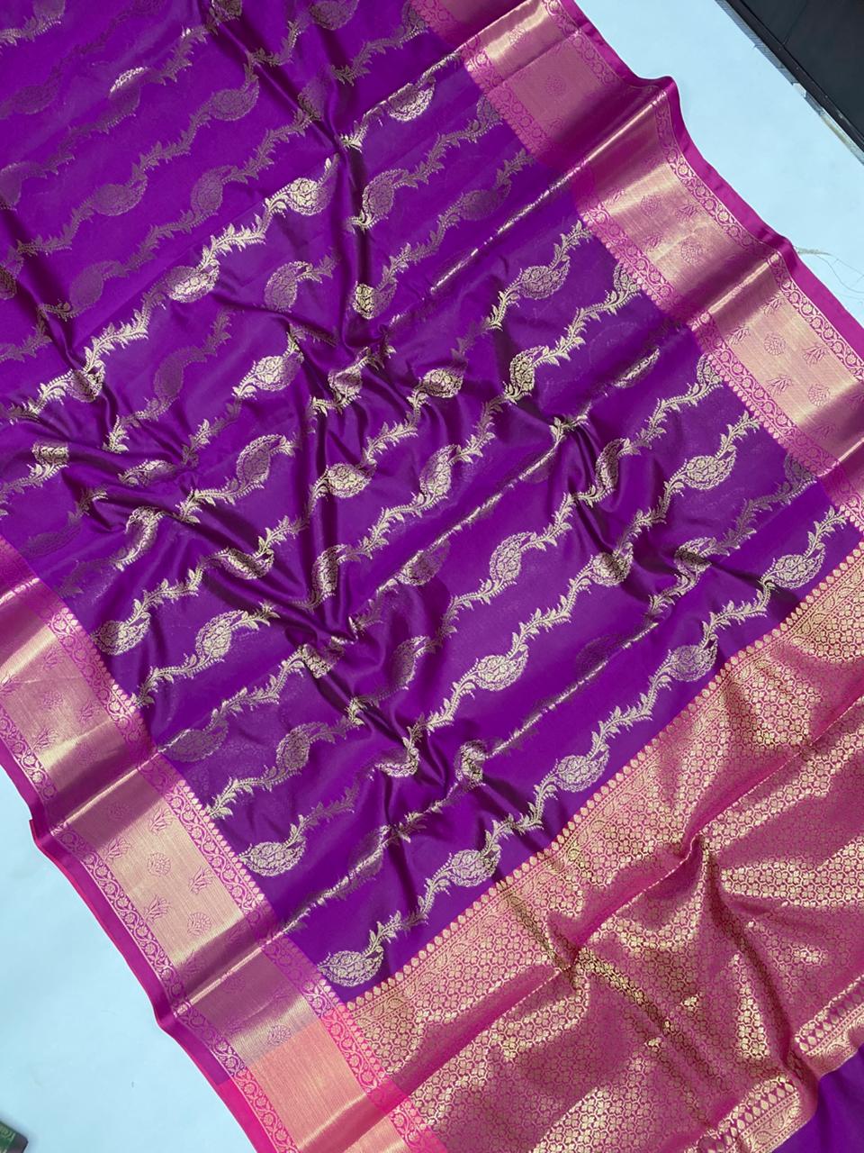 Banarasi Katan Soft Silk Saree