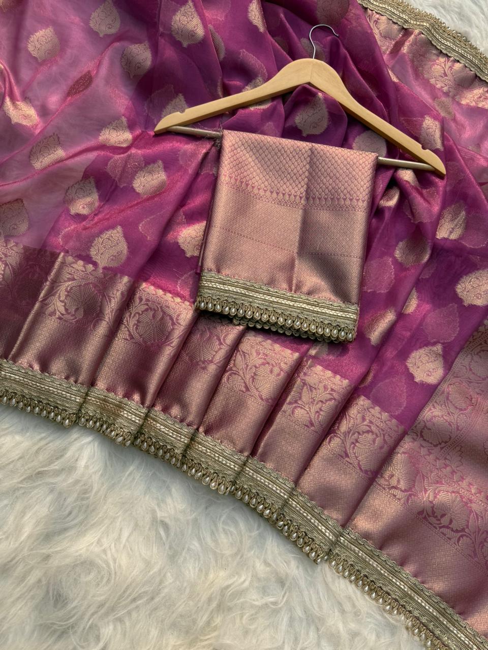 Tissue Saree