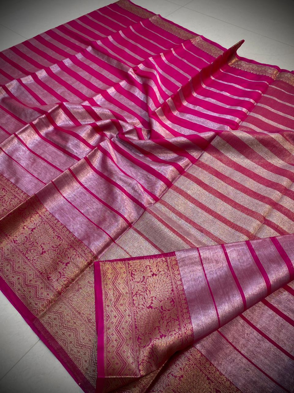 Banarasi Warm Silk Tissue Saree