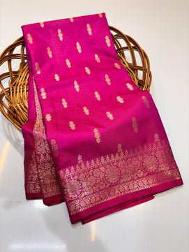 Banarasi Katan Soft Silk Saree