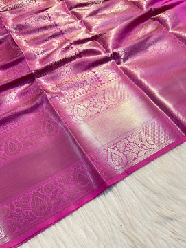 Banarasi Brocade Zari Tanchoi Saree