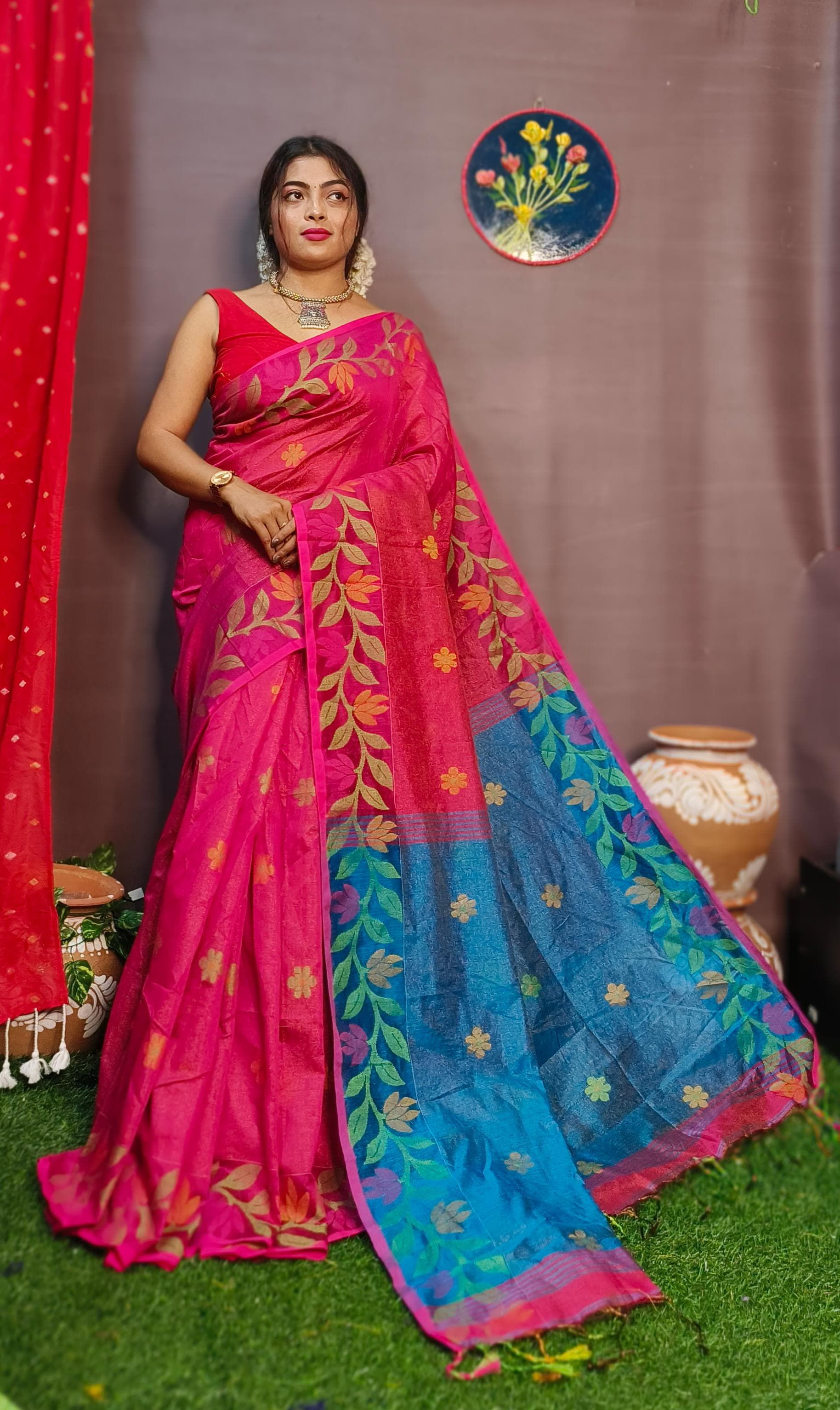 Handloom Tissue Saree