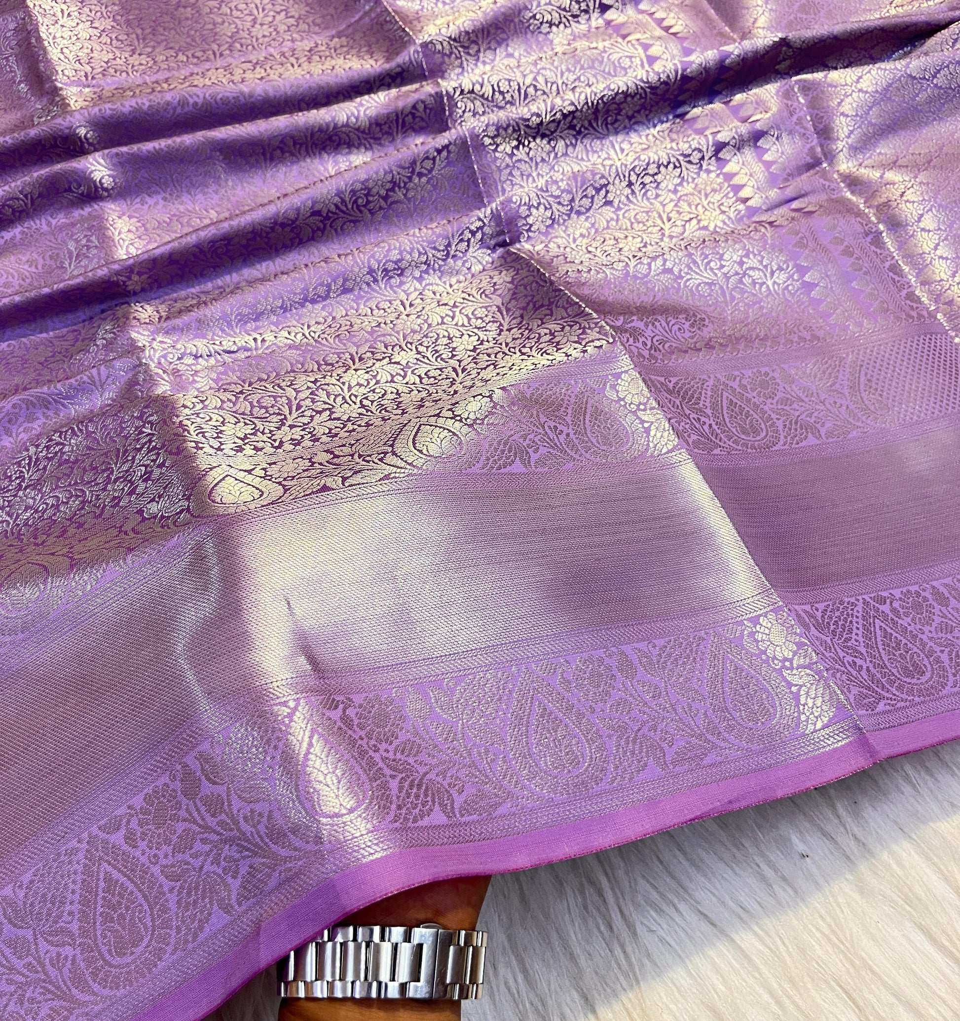 Banarasi Brocade Zari Tanchoi Saree
