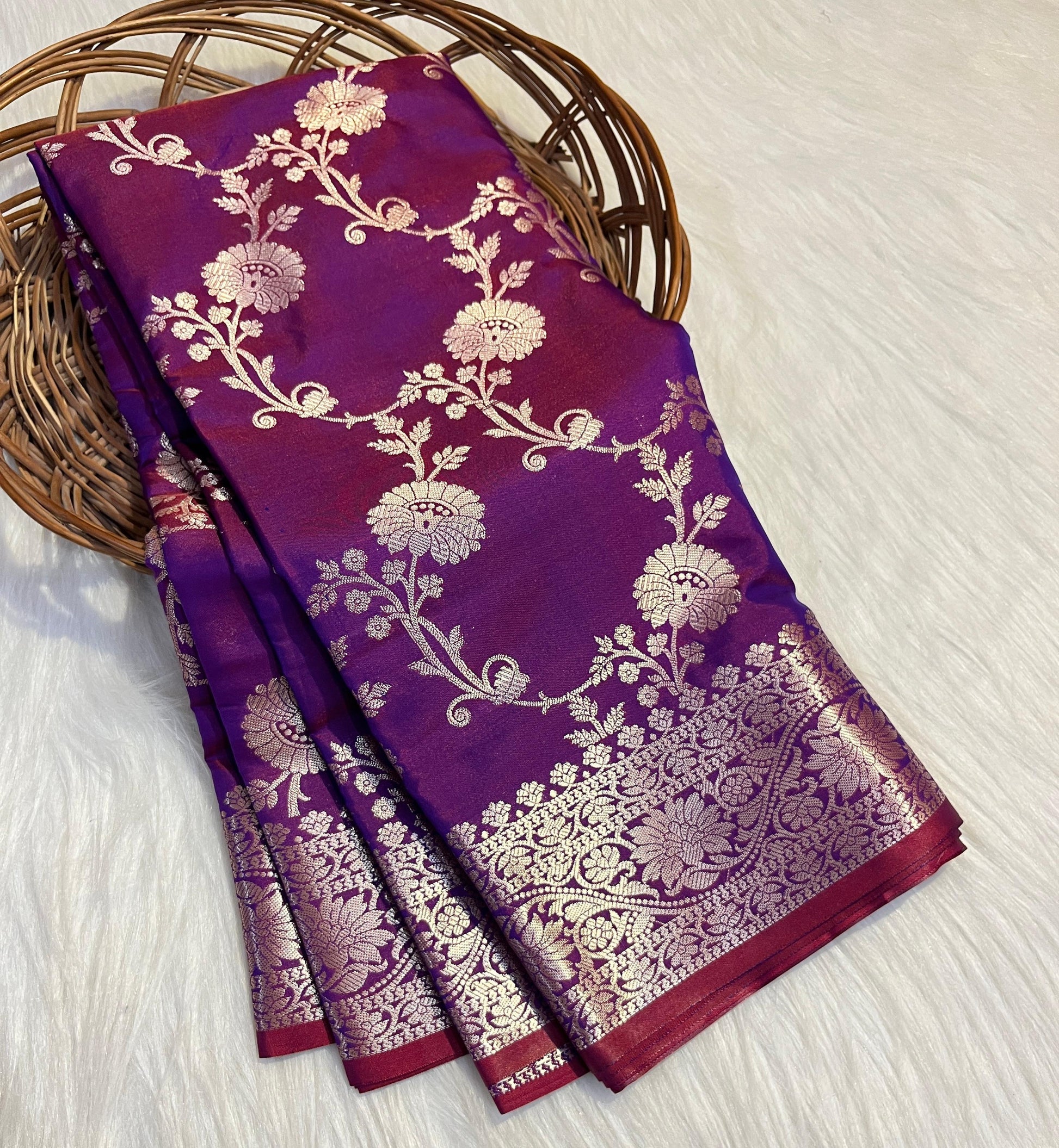 Banarasi Softy Silk Saree