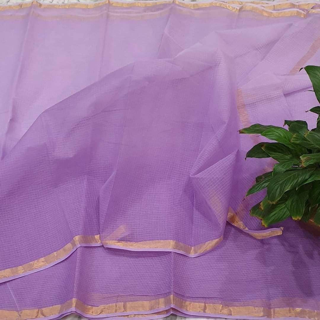 Kota Doria Silk Saree