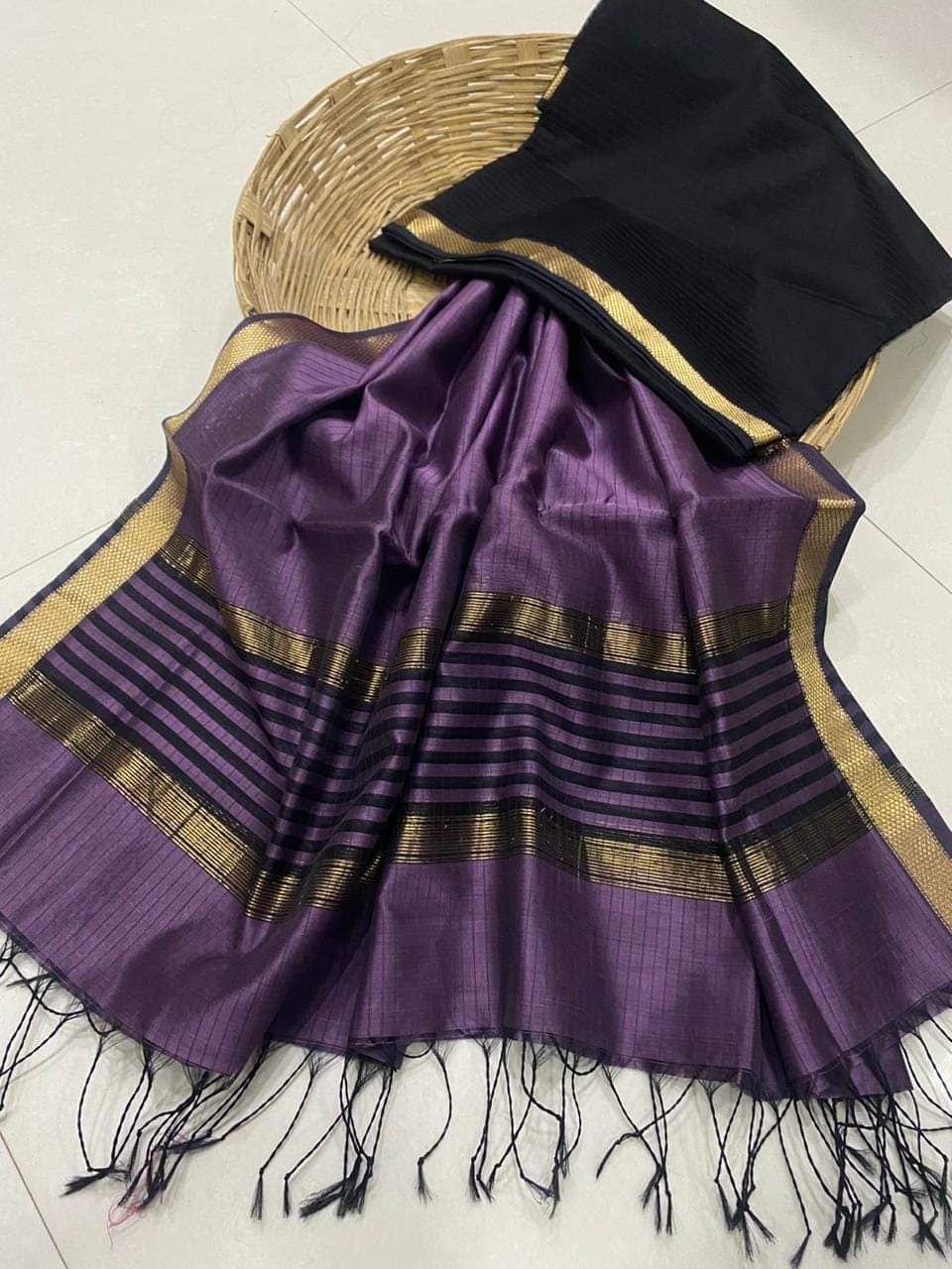 Maheshwari Soft Silk Saree