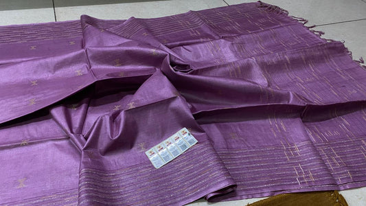 Pure Tussar Silk Saree