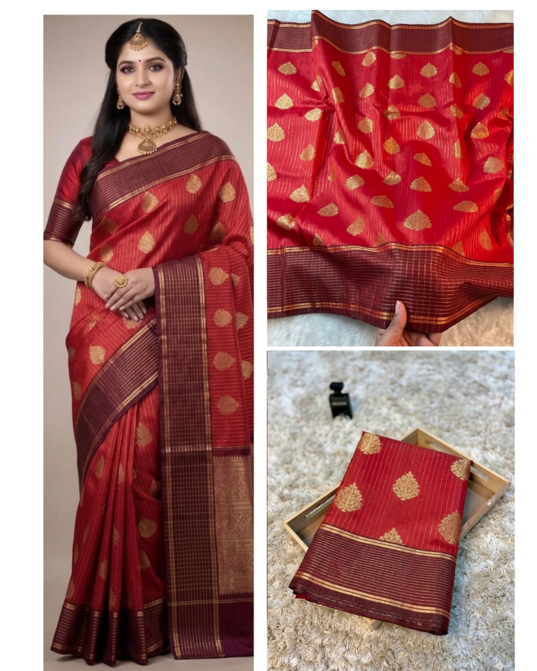 Katan Soft Silk Saree
