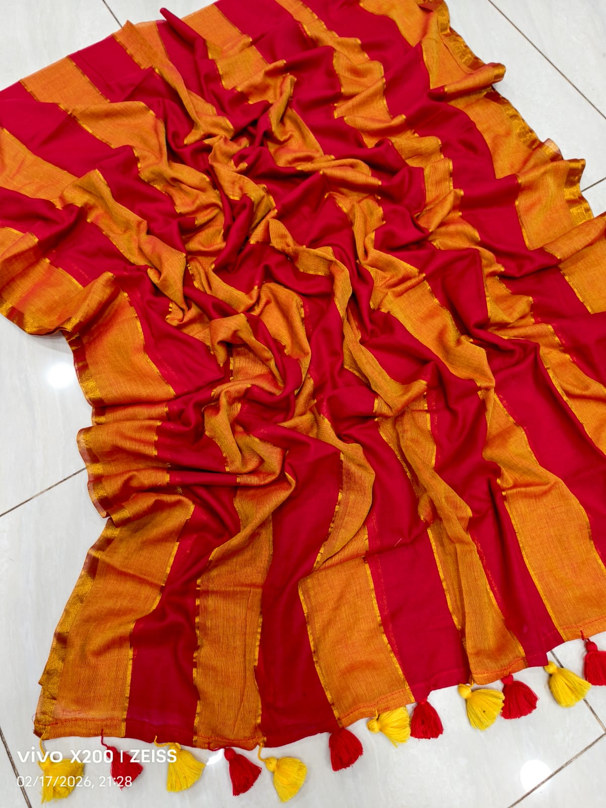 Ramdhanu Cotton Saree