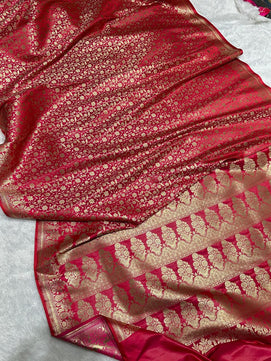 Brocade Mashru Katan Silk Saree