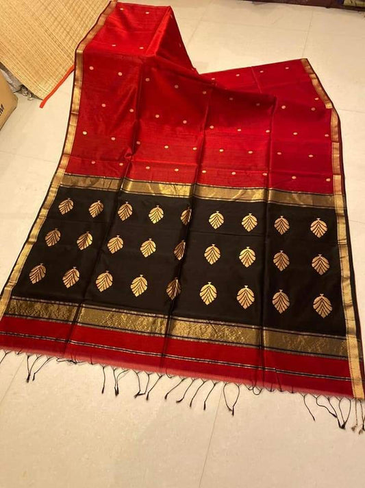 Maheshwari Cotton Silk Saree
