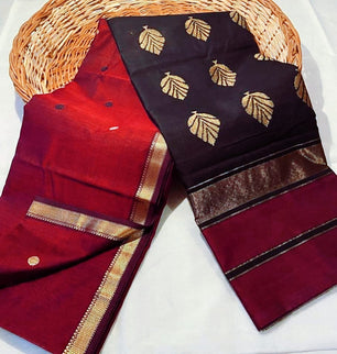 Maheshwari Cotton Silk Saree