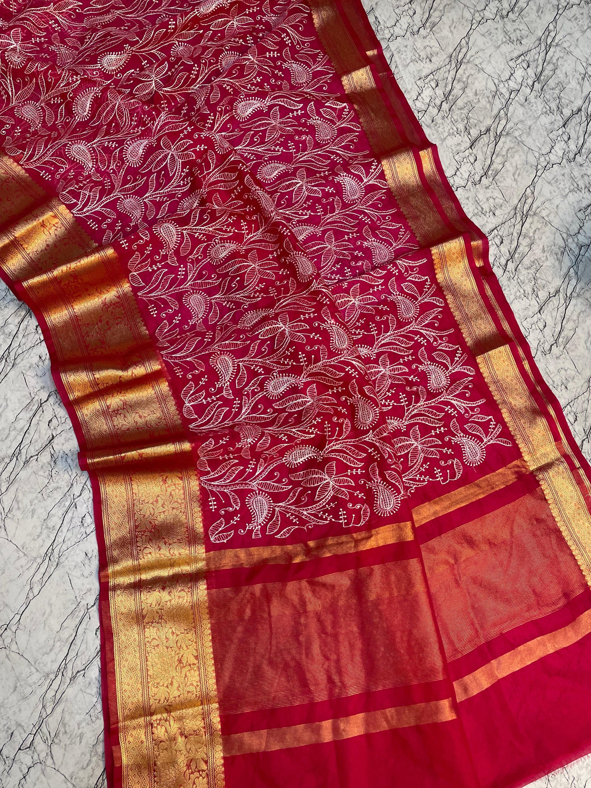 Kora Organza Saree