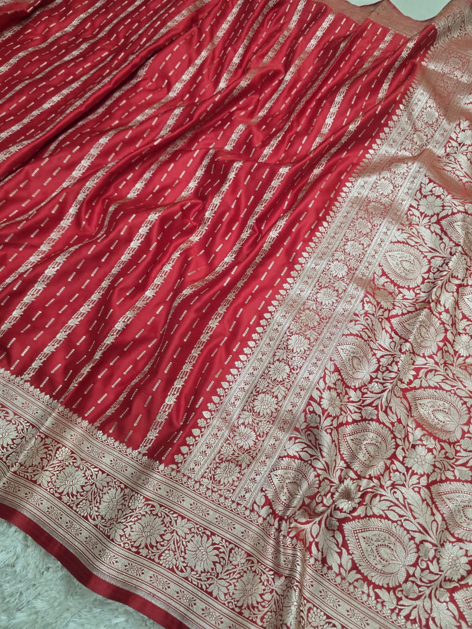 Mashru Katan Silk Saree