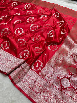 Mashru Katan Silk Saree