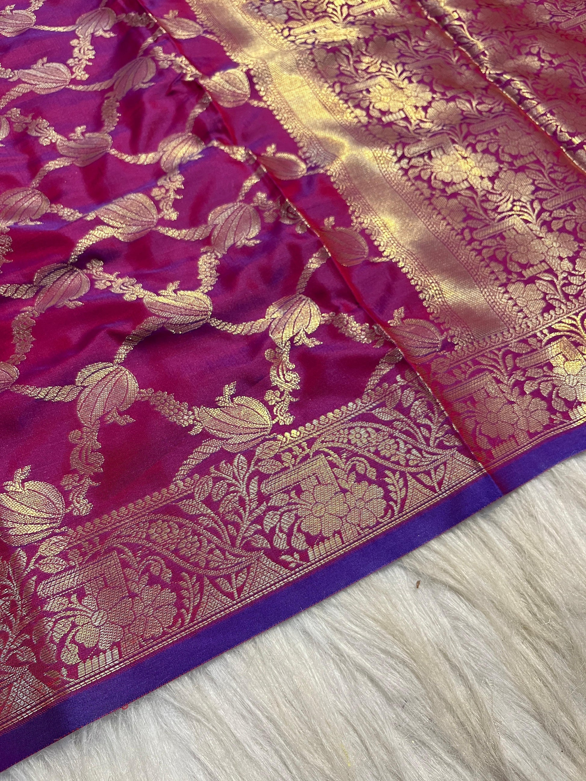 Banarasi Katan Soft Silk Saree