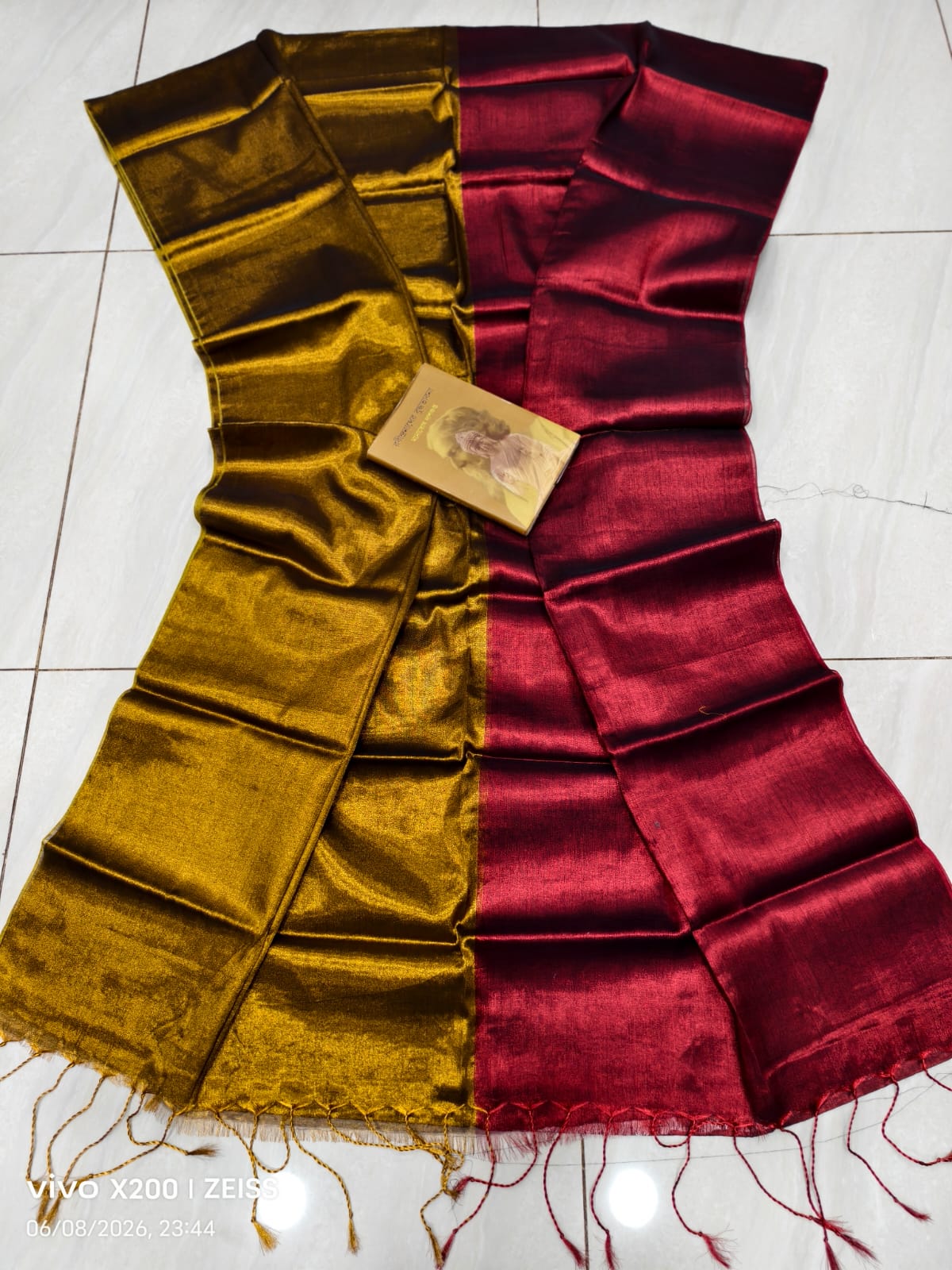 Tissue Cotton Saree