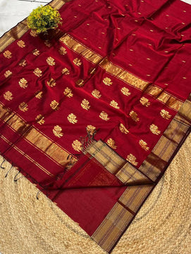 Maheshwari Cotton Silk Saree