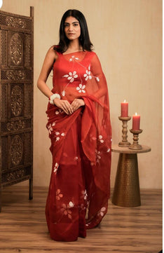 Pure Organza Silk Saree