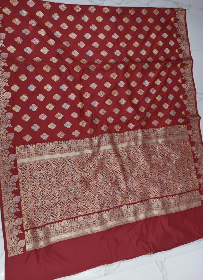 Raw Mango Silk Saree