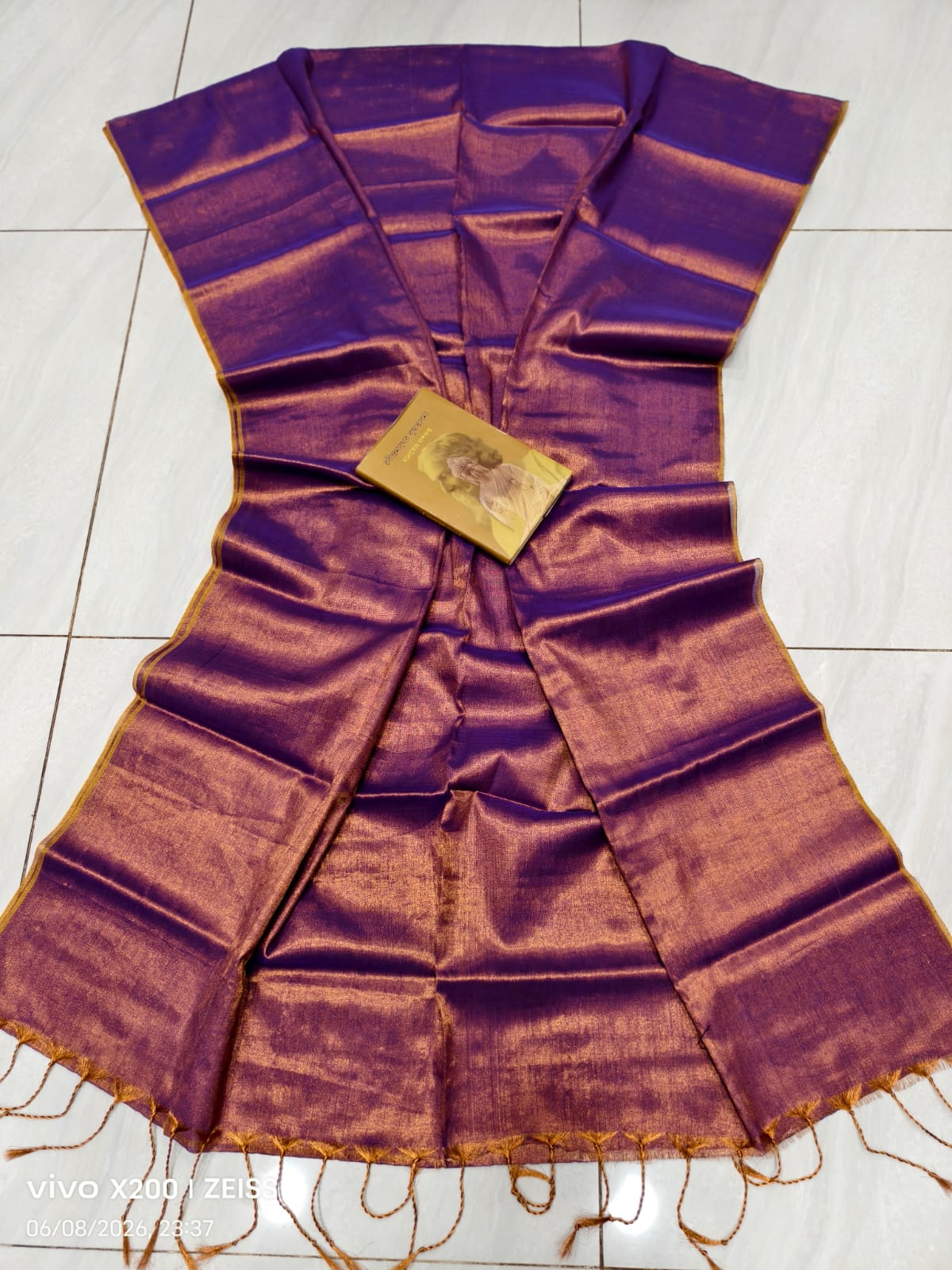 Tissue Cotton Saree