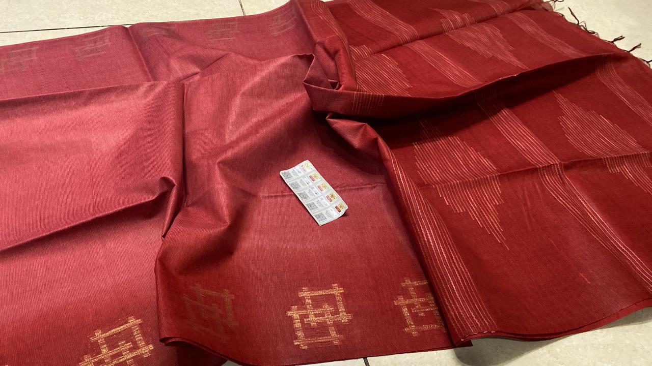 Pure Tussar Silk Saree