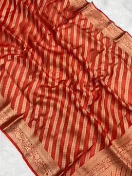 Banarasi Katan Georgette Saree