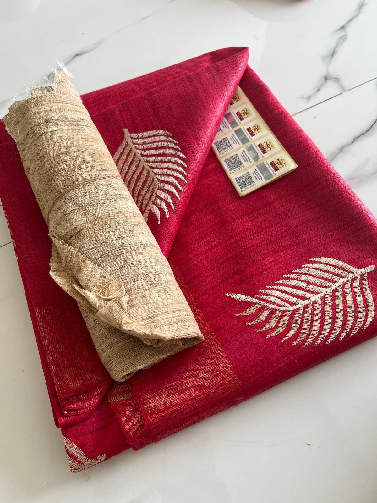 Tussar Ghicha Silk Saree