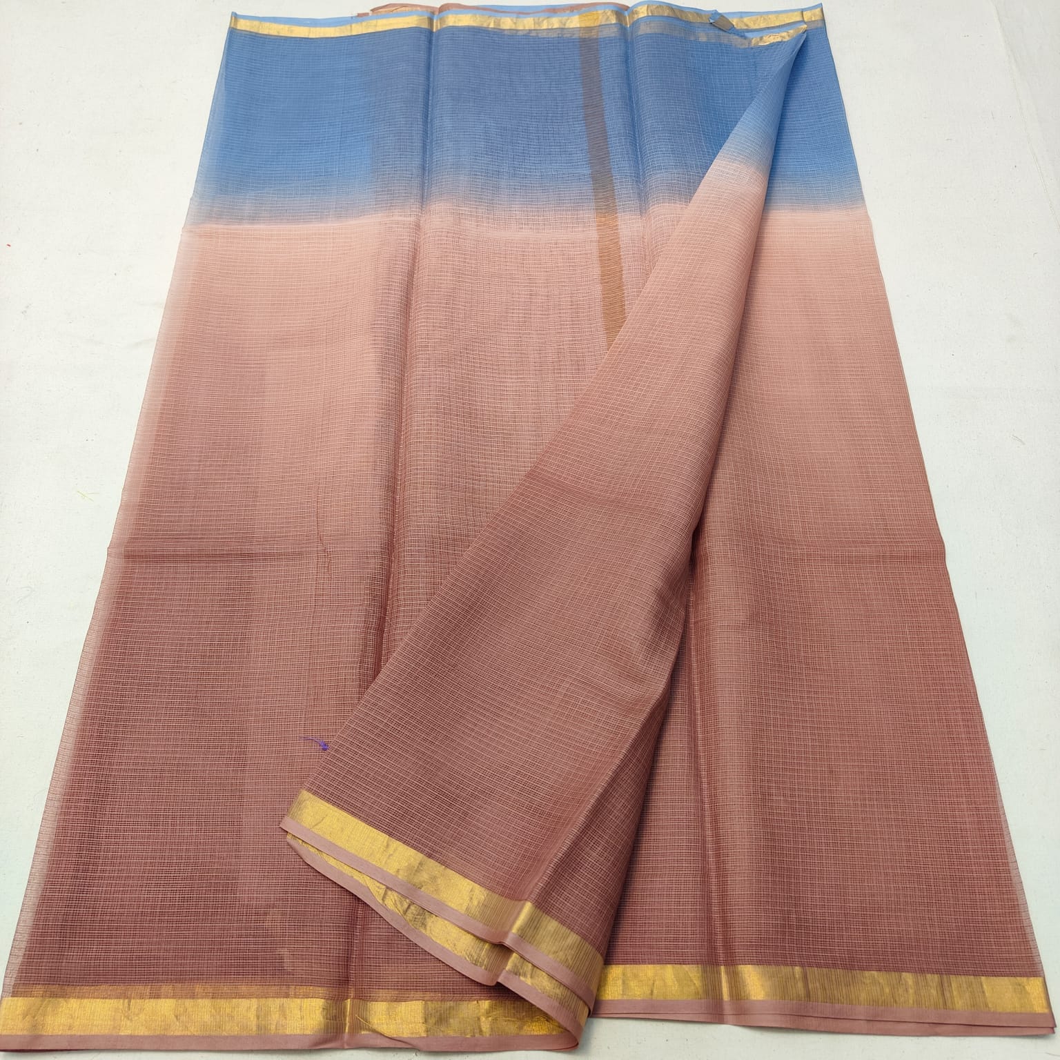 Kota Doria Silk Saree