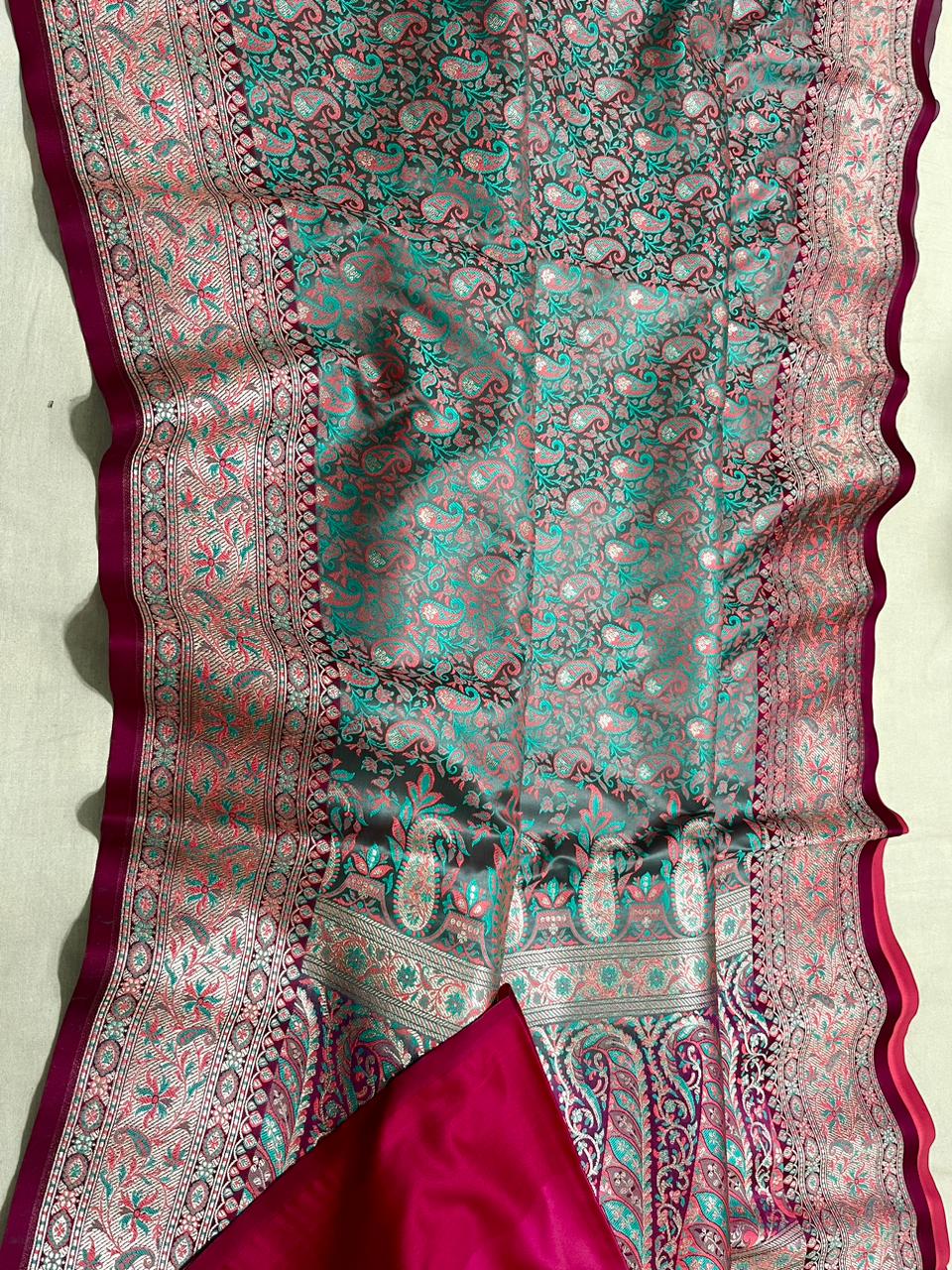 Banarasi Pure Jamawar Silk Saree