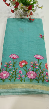 Kota Doria Silk Saree