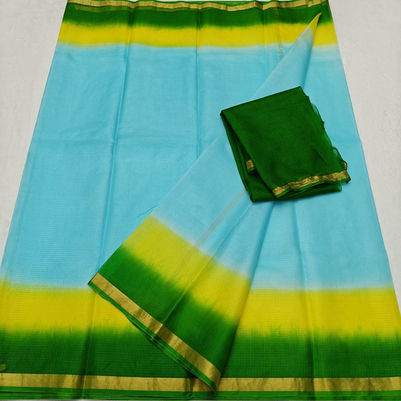 Kota Doria Pure Silk Saree
