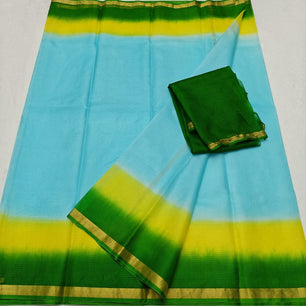 Kota Doria Pure Silk Saree