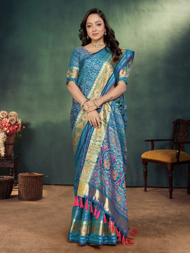 Banarasi Semi Katan Silk Saree