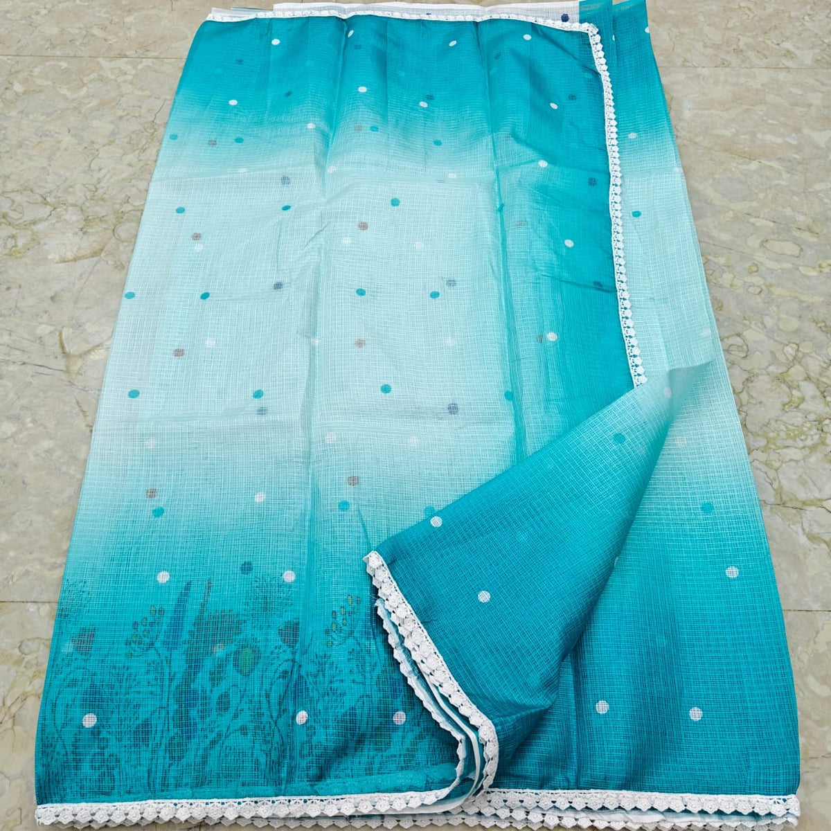 Semi Silk Kota Printed Saree